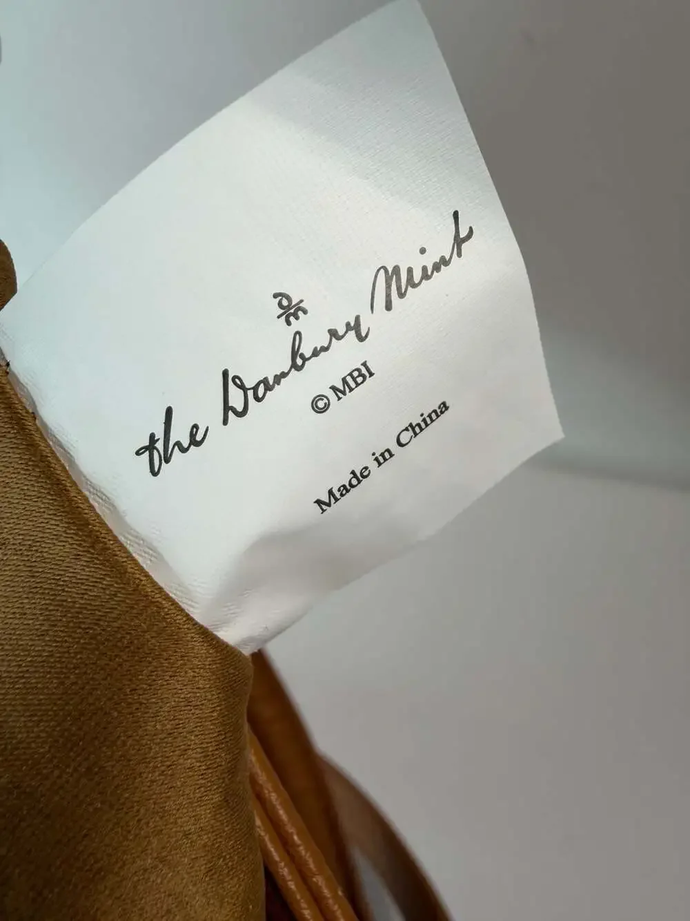 The Danbury Mint brown pebbled